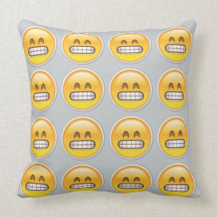Emoji Throw Pillow