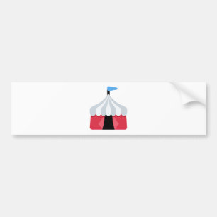 Emoji Twitter - Circus Tent Bumper Sticker