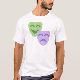 Emoji Twitter - Drama Theater T-Shirt