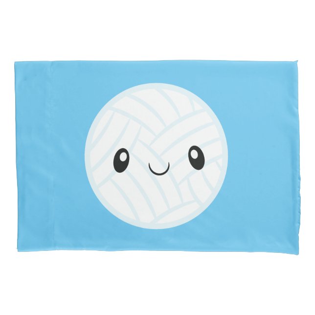Emoji Volleyabll Pillowcase (Front)