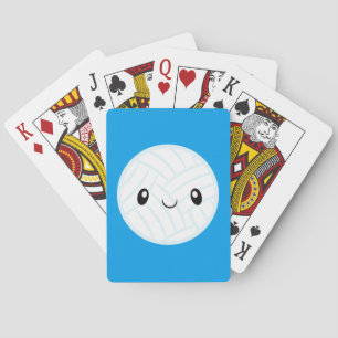 Emoji Volleyabll Playing Cards