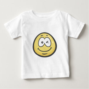 Emoji: Winking Face Baby T-Shirt