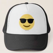 Emoji with sunglasses cool