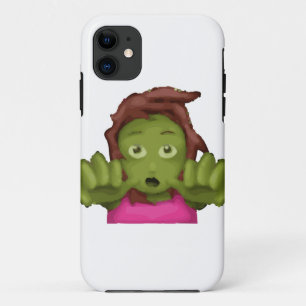 emoji zombie woman Case-Mate iPhone case