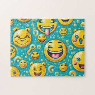 Emojis Easy Brain Art Puzzles Photo Puzzles Intern