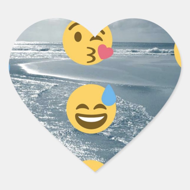 Emojis Heart Sticker (Front)