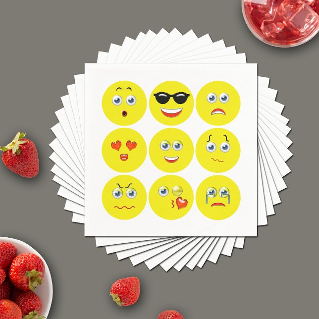 Emojis Napkin (Creator Uploaded)