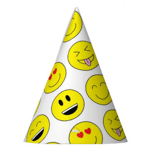 "Emojis" Party Hats