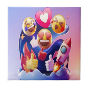 Emojis Unleashed A Fun, Colourful Adventure Tile