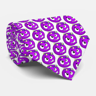 Emote Face Neck Tie