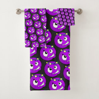 Emote Face Towel Set