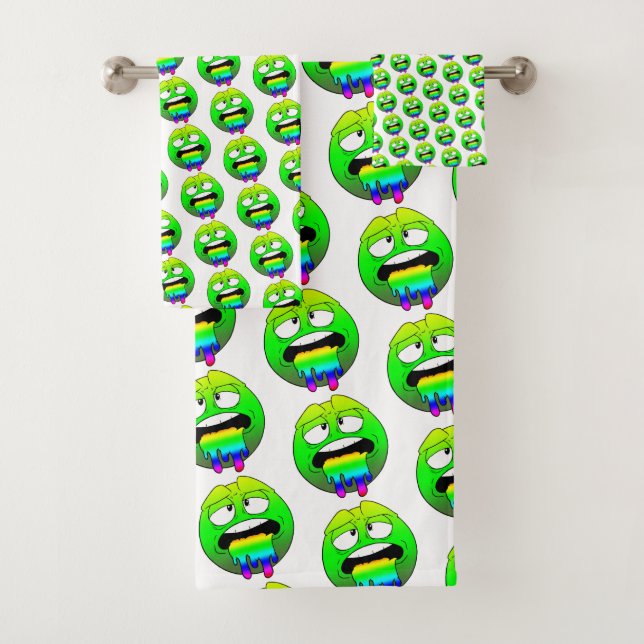 Emote Face Towel Set (Insitu)