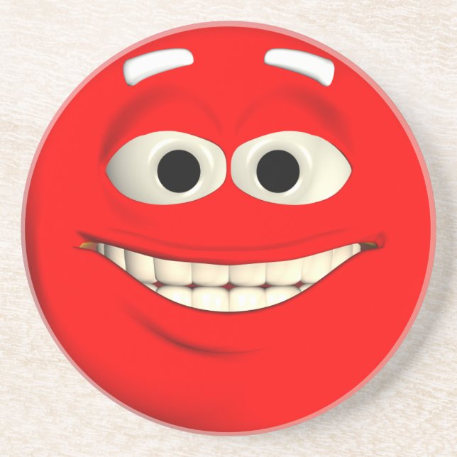 Emoticon Coaster (Front)
