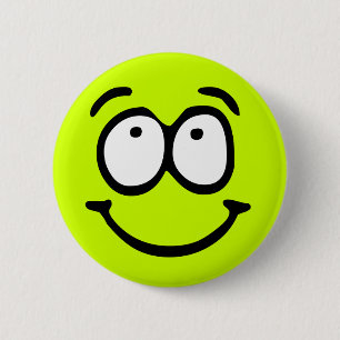 Emoticon Customisable Background Button