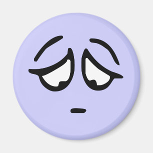 Emoticon Customisable Background Magnet