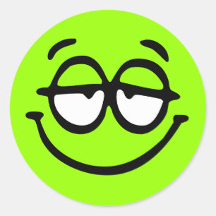 Emoticon Customisable Background Sticker