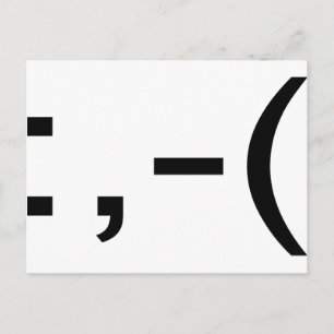 Emoticon Postcard