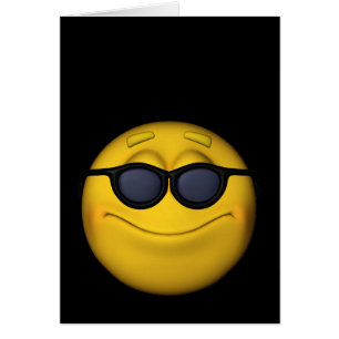 Emoticon With Sunglasses