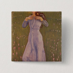 Emotion , 1900 15 cm square badge