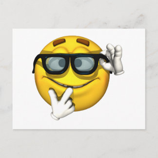 Emotion Guy - Nerd Postcard