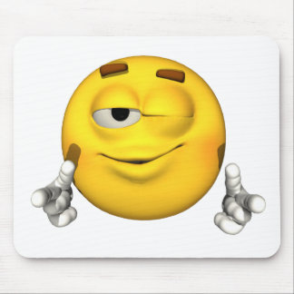 Emotion Guy - Wink Mousepad