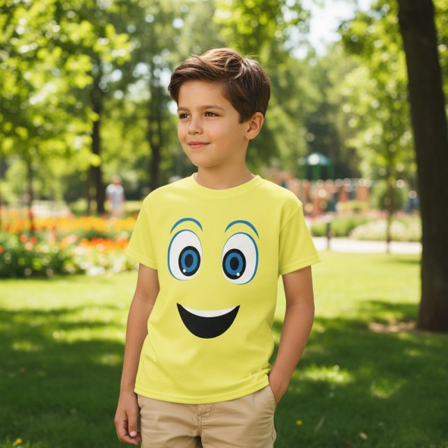 Emotion Joy Happy Smile Face T-Shirt (Creator Uploaded)