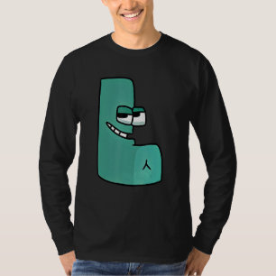 Emotion Letter L Alphabet Lore For Boys, Girls T-Shirt