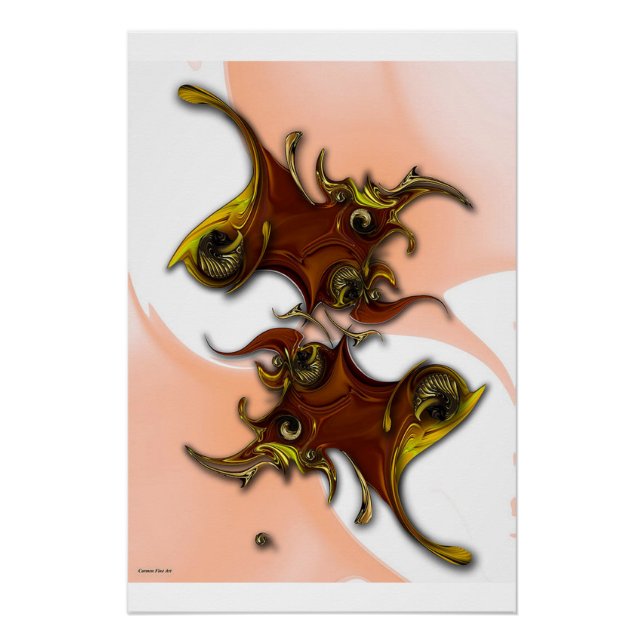 "Emotion vs Emotion" Glossy Poster (Front)