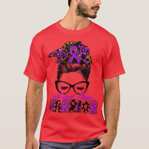 Emotional Abuse Awareness Warrior Women Glasse Mes T-Shirt