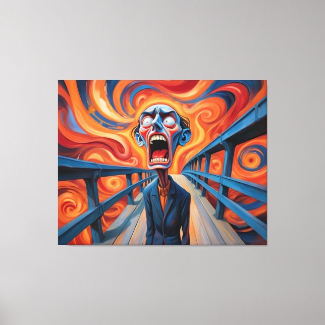 Emotional Art Canvas, Wall Decor, Home Gallery Canvas Print (Front)