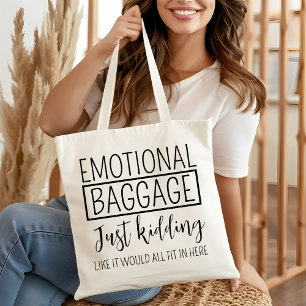 Emotional Baggage Beach Trendy Aesthetic For Women Tote Bag