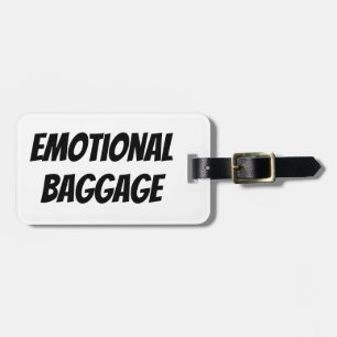 Emotional Baggage Luggage Tag