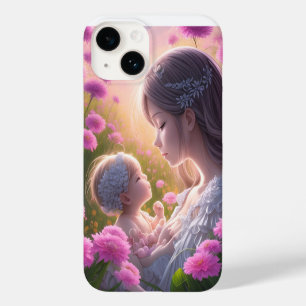 Emotional connection between a baby and a woman Case-Mate iPhone 14 case