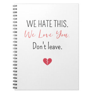 Emotional Farewell Coworker Don’t Leave Notebook