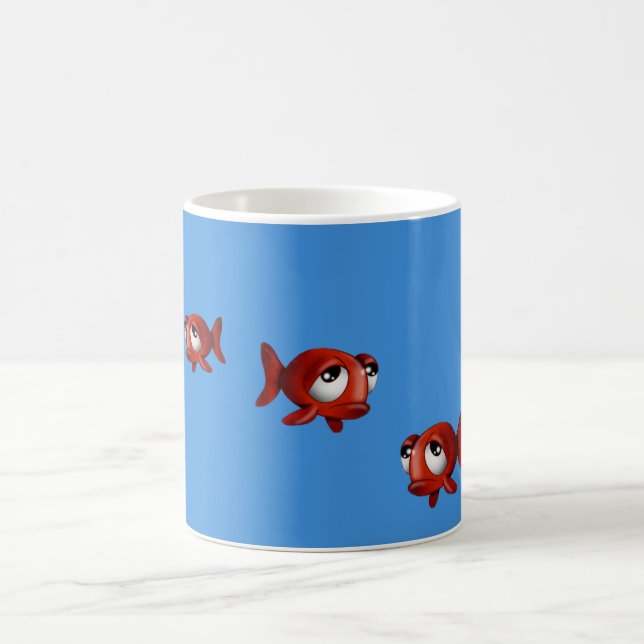 Emotional fish Coffee Mug (Center)