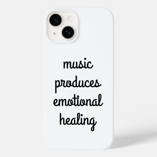 Emotional Healing iPhone Case (Back)
