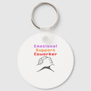 Emotional Help Best Coworker Key Ring