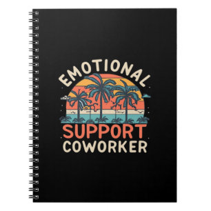 Emotional Help Co-Worker Essential Notebook