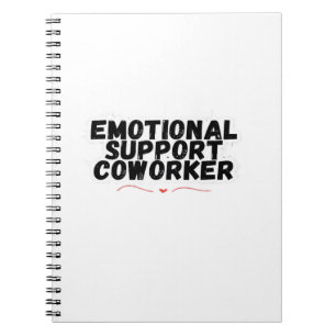 Emotional Help Coworker Chill and Funny Classic Notebook
