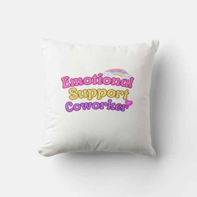 Emotional Help Coworker Chill Cushion (Front)