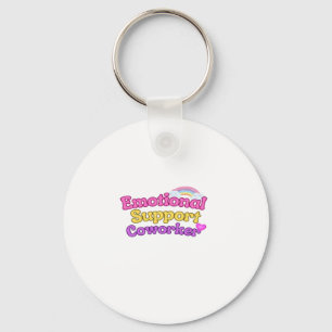 Emotional Help Coworker Chill Key Ring