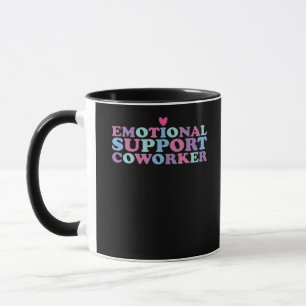 Emotional Help Coworker Chill Meme and Viral Mug