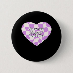 Emotional Help Coworker Classic 6 Cm Round Badge