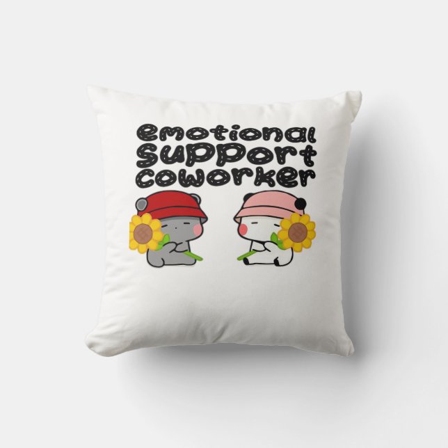 Emotional Help Coworker Classic Cushion (Front)