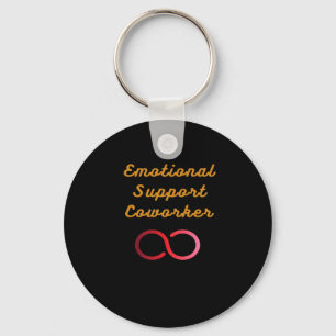 Emotional Help Coworker - Classic Labour Day Key Ring