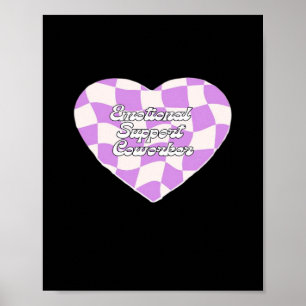 Emotional Help Coworker Classic Poster