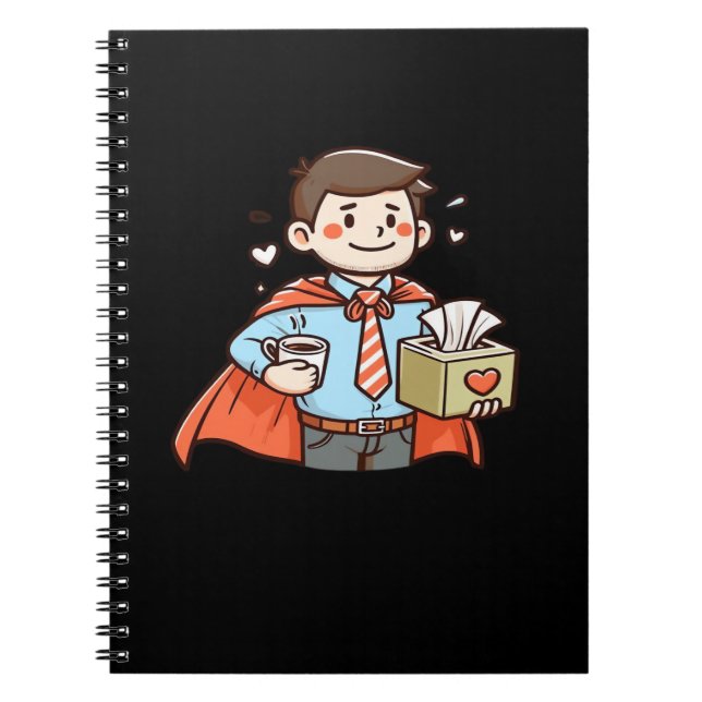 Emotional Help Coworker Classic Viral Meme Notebook (Front)