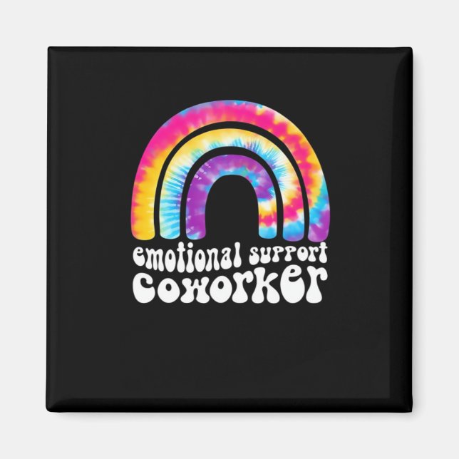 Emotional Help Coworker Classic - Work Bestie Magnet (Front)