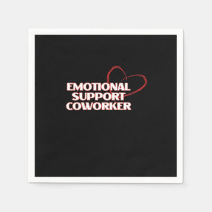Emotional Help Coworker Classic - Work Bestie Vira Napkin
