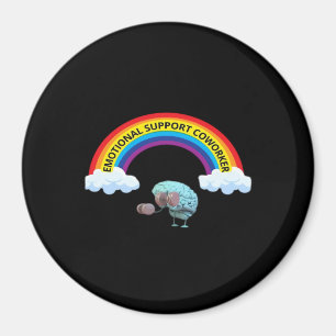 Emotional Help Coworker, Coworkers, Emotional Supp Magnet